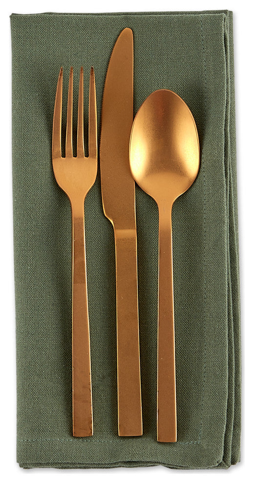 Artichoke Green Solid Na-Packin, Set Of 6