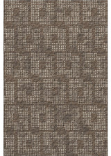 Premium Machine Washable Mayfield AMF33 Brown 10' x 14' Rug
