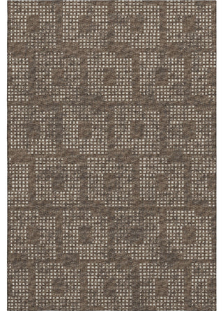 Premium Machine Washable Mayfield AMF33 Brown 10' x 14' Rug