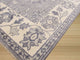 Gray Traditional Oriental Mono Area Rug