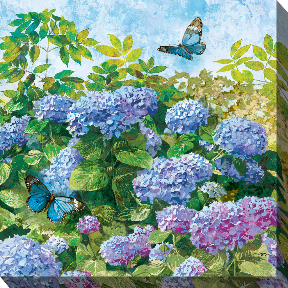 82218-24 Butterfly Blues Outdoor Art