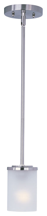 Maxim Lighting Corona 1 Light Mini Pendant, Satin Nickel - 90200FTSN