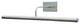 House of Troy - DSL14-52 - Two Light Picture Light from the Slim-line