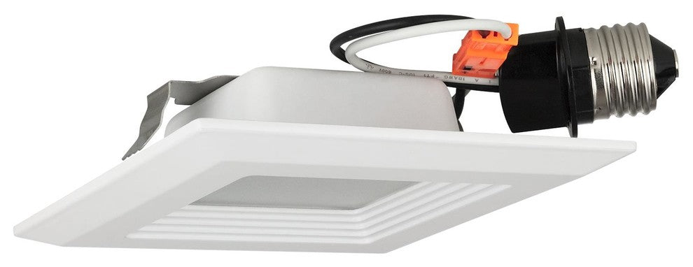 6 Pack Sunlite 9 Watt Led Retrofit Downlight, Dimmable, Medium Base, Warm White