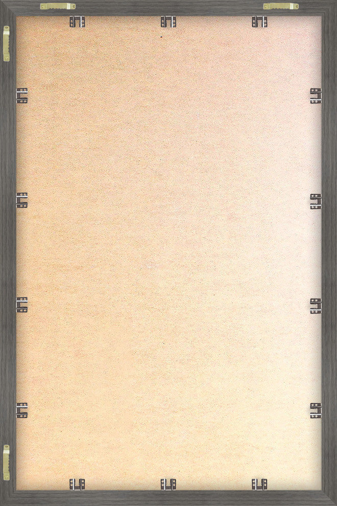 "Triangular Forest" Framed Painting Print, 16"x24"