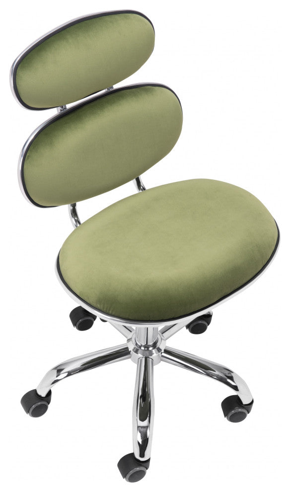 Green Metro Retro Office Chair