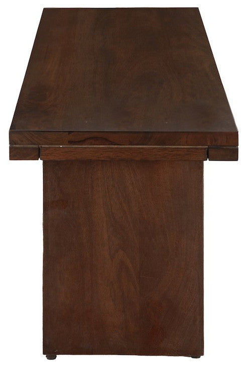 Lisbon Bench 70 in Royal Brown