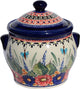 Polish Pottery Medium Canister, Pattern Number: 149ar