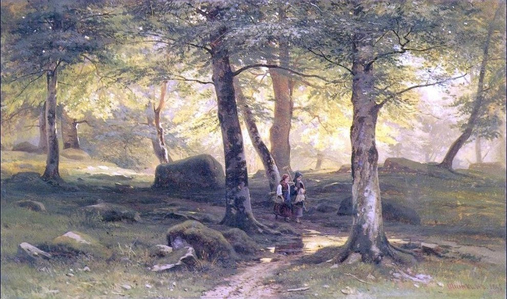 Ivan Ivanovich Shishkin In Grove Wall Decal