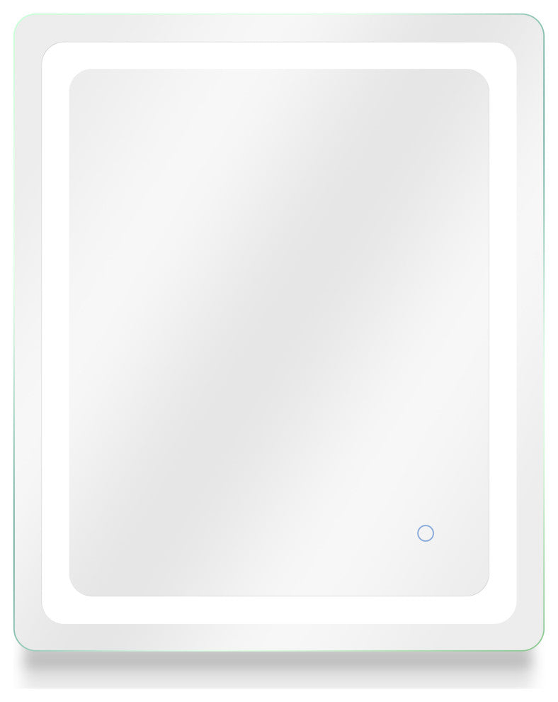 Dyconn Faucet Egret Tri-Color LED Wall Mounted Bathroom Mirror, 30"w X 36"h