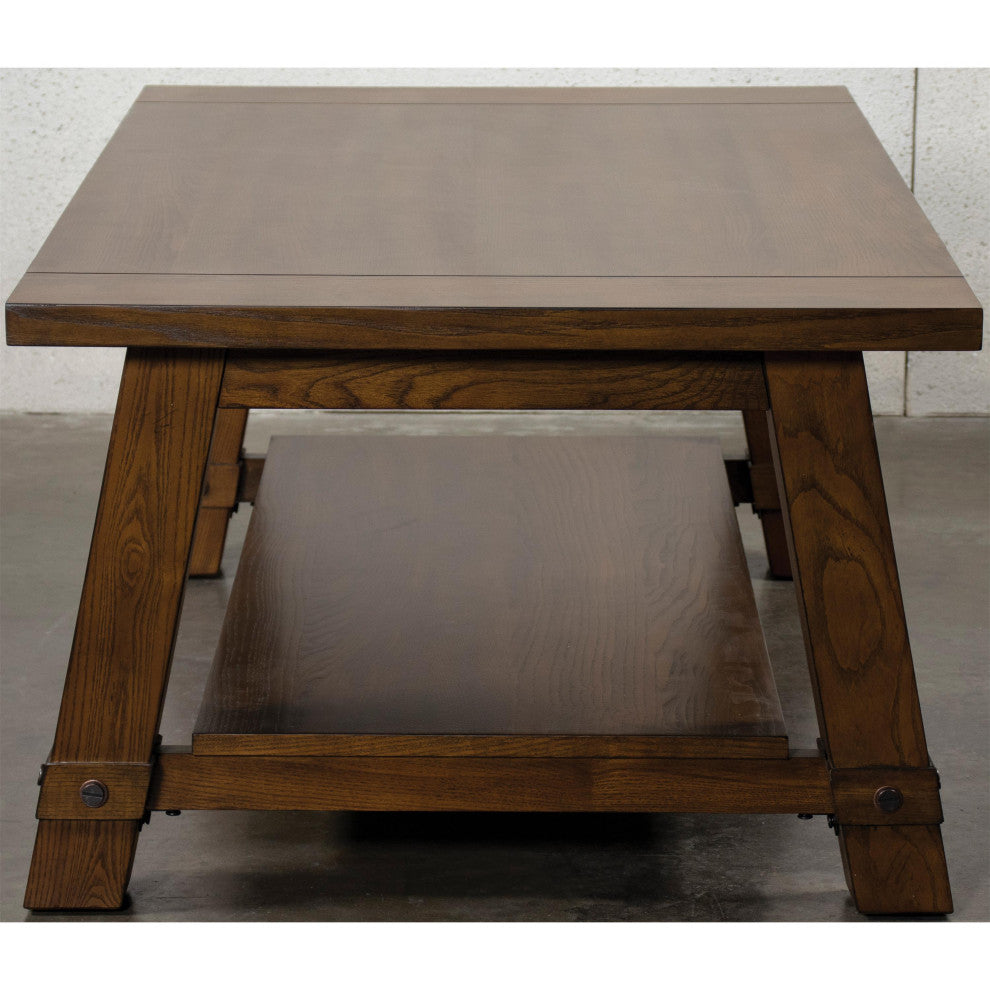 Riverside Furniture Windridge Angled Leg Coffee Table