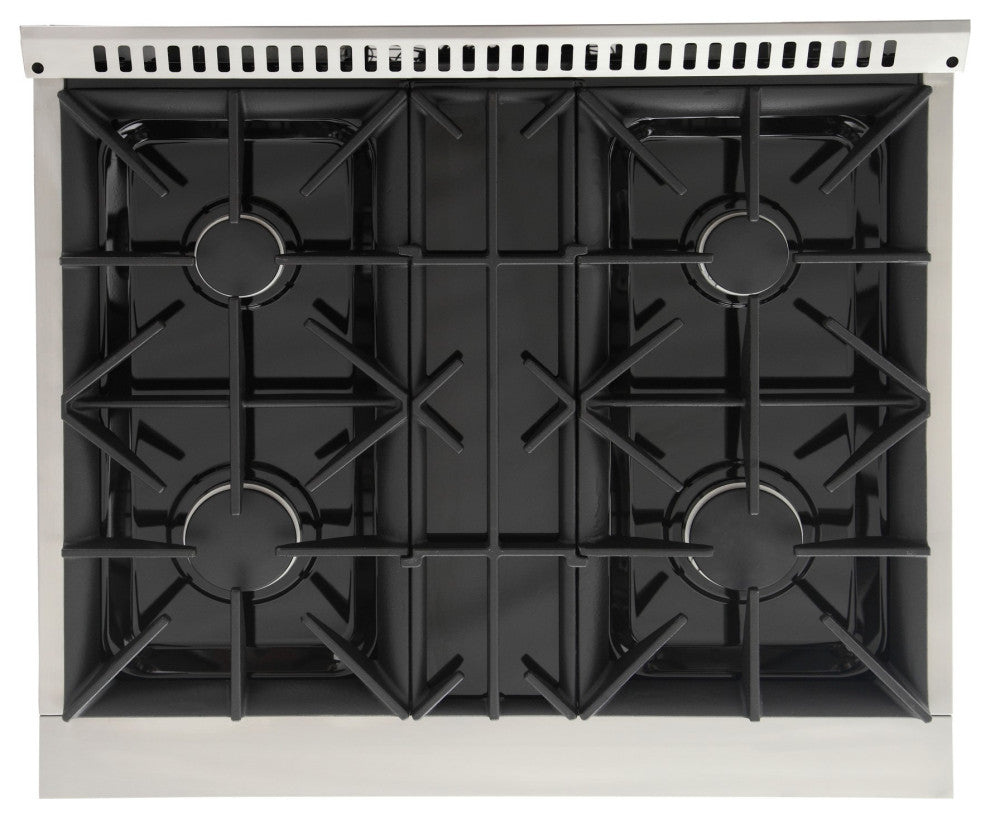 KUCHT Pro-Style 30" 4.2 cu. ft. Range, Red, Natural Gas