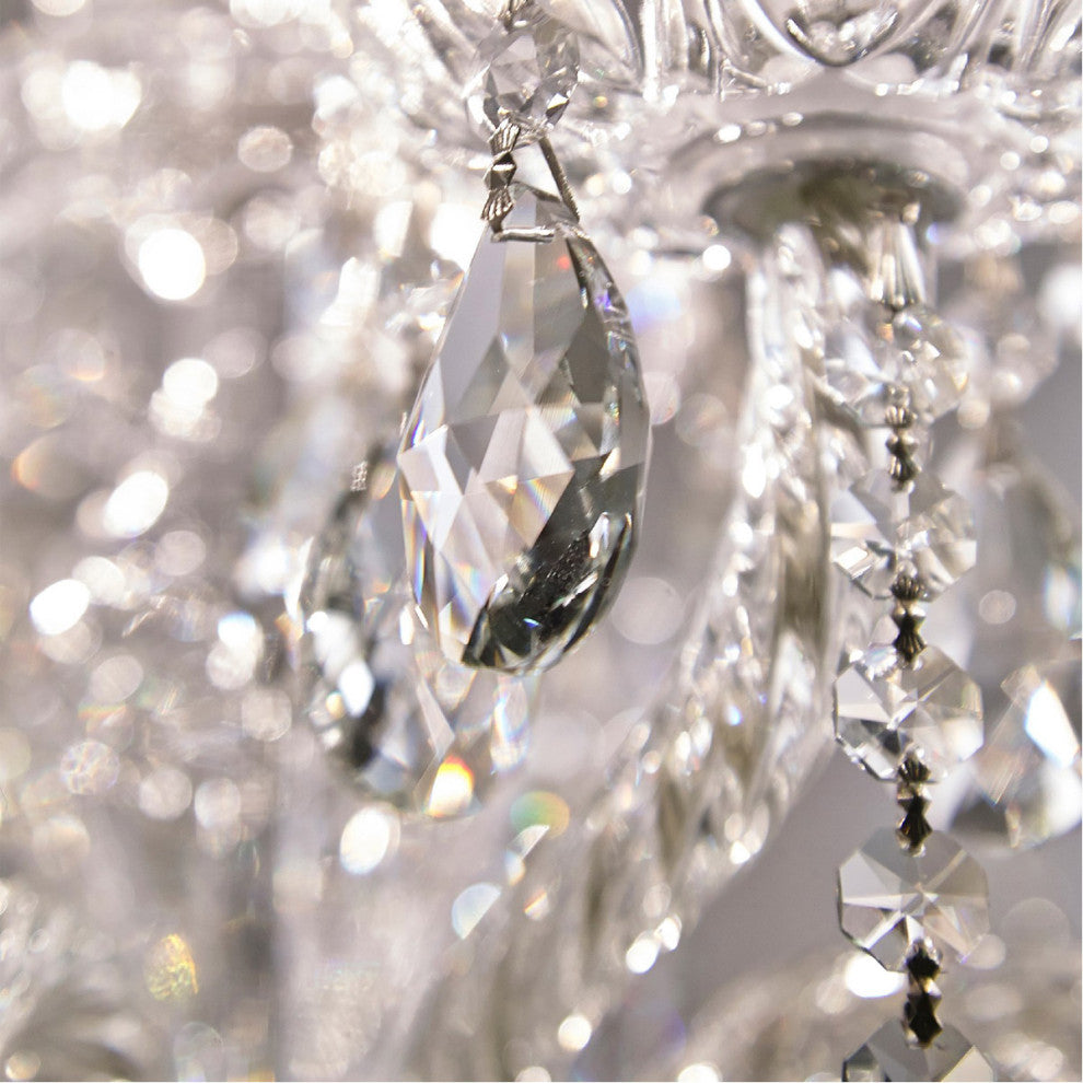 Crystorama Traditional Crystal 10-Light Chandelier