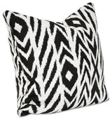 18"x18" Pacifica Accent Throw Pillow by Astella, Fire Island Charcoal