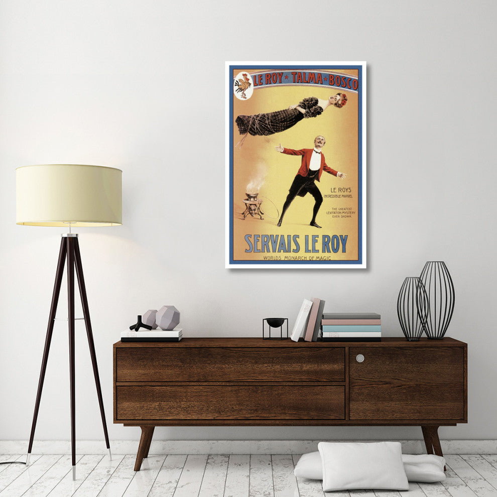 "Magicians: Servais LeRoy: World's Monarch of Magic" Print, 34"x50"