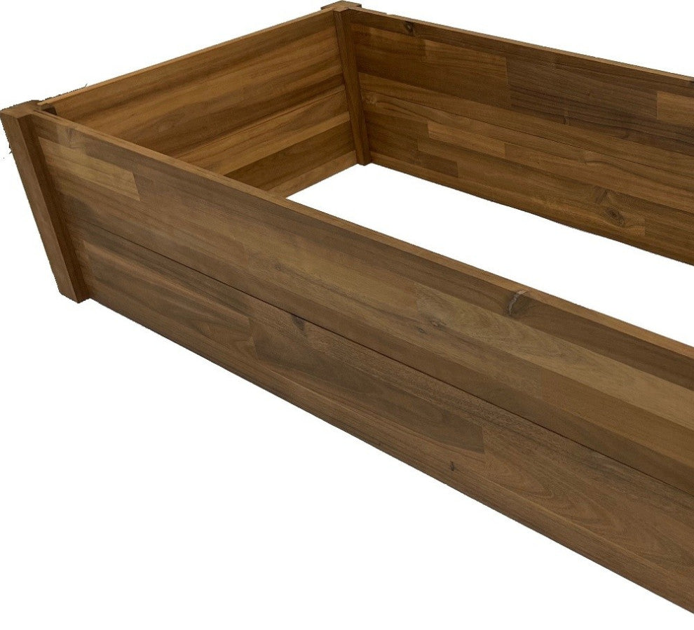 48" Premium High Hardwood Vegetable and Flower Garden Bed