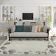Indoor/Outdoor Seabreeze SZ9 Ivory Machine Washable 10' x 14' Rug