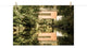 The Reflection of Wooddale Covered Bridge Aged Unframed Wall Art Print, 16" X 20"