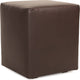 Universal Cube Ottoman With Slipcover, Luxe Mercury