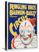 Circus Poster, Ringling Brothers And Barnum and Bailey, 1930S, 15x22
