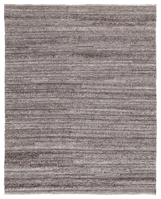 Weave & Wander Akton Shag Rug, Ivory/Rustic Brown, 2ft x 3ft Rug