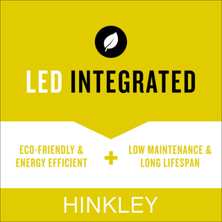 Hinkley Croft 52" Integrated LED Indoor Ceiling Fan, Matte Black