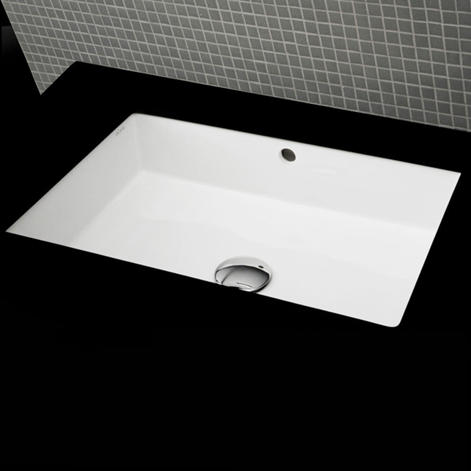 Lacava Cube Collection Lavatory, White