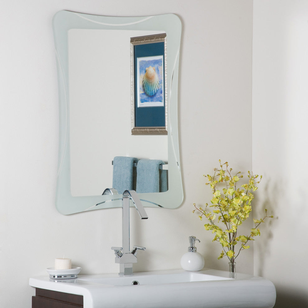 Frameless Shapes Mirror