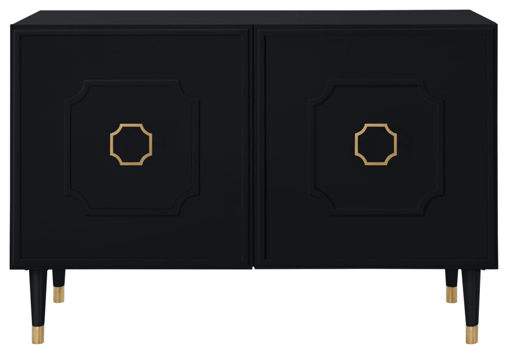 Nohea Sideboard, 2 Doors, Black