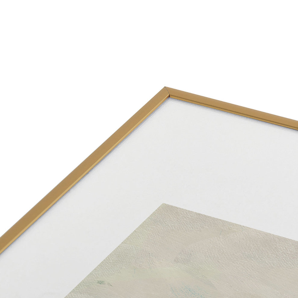 lunetricotee summer landscape I Metal Framed Art Print