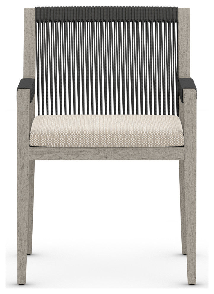 Sherwood Dining Armchair-Grey/Faye Sand