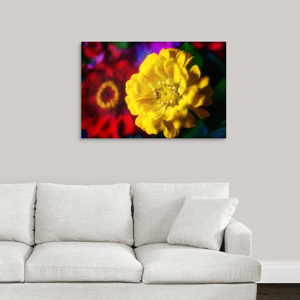 "Don't Be Jealous" Wrapped Canvas Art Print, 36"x24"x1.5"