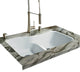 Designer Select UM Off Set Double Bowl - Low Dam