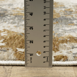 Harlan Modern Transcendent Polyester Area Rug 6'7" x 9'6"