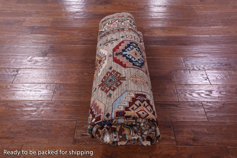 Bokhara Handmade Wool Rug 5' 7" X 7' 9" - Q12778