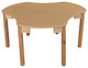 Synergy Union 44"x48" High Pressure Laminate Group Table, Hardwood Legs, 14"