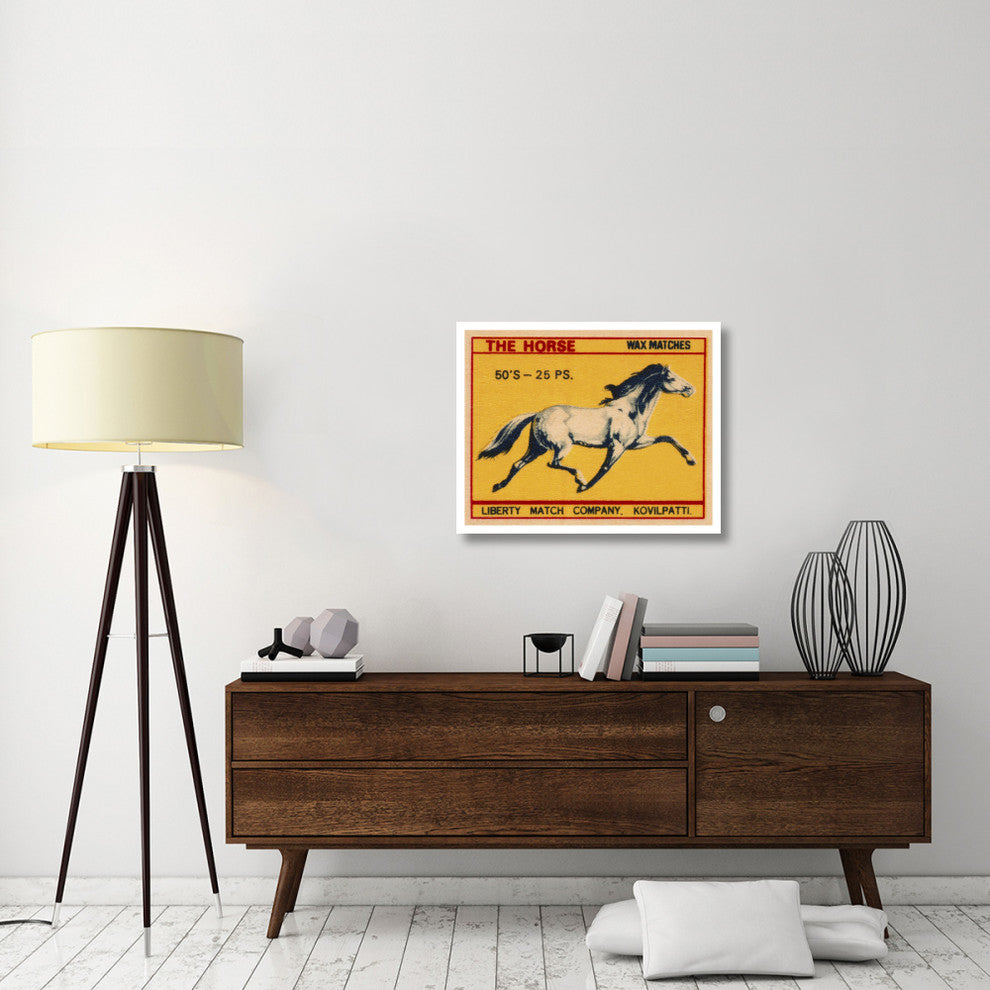 "The Horse Matches" Digital Paper Print by Phillumenart, 32"x26"