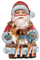 Holiday Fawn, Wooden Decorative Door Hanger