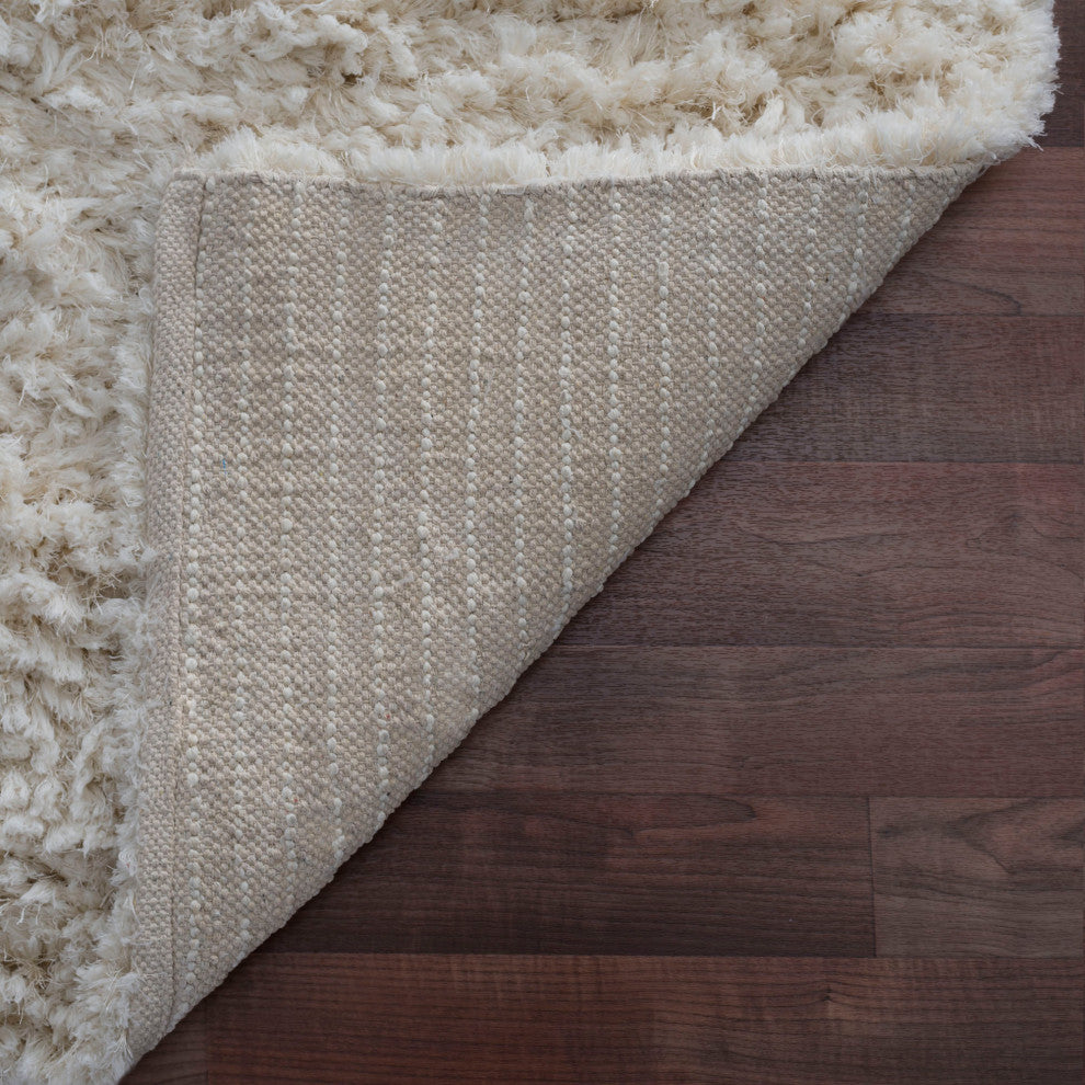Pasargad Home Paris Shag Hand-Woven Shaggy Area Rug, 10' 0" X 14' 0"