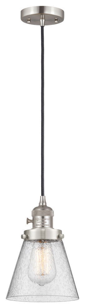 INNOVATIONS 201CSW-SN-G64 1-Light Mini Pendant Brushed Satin Nickel