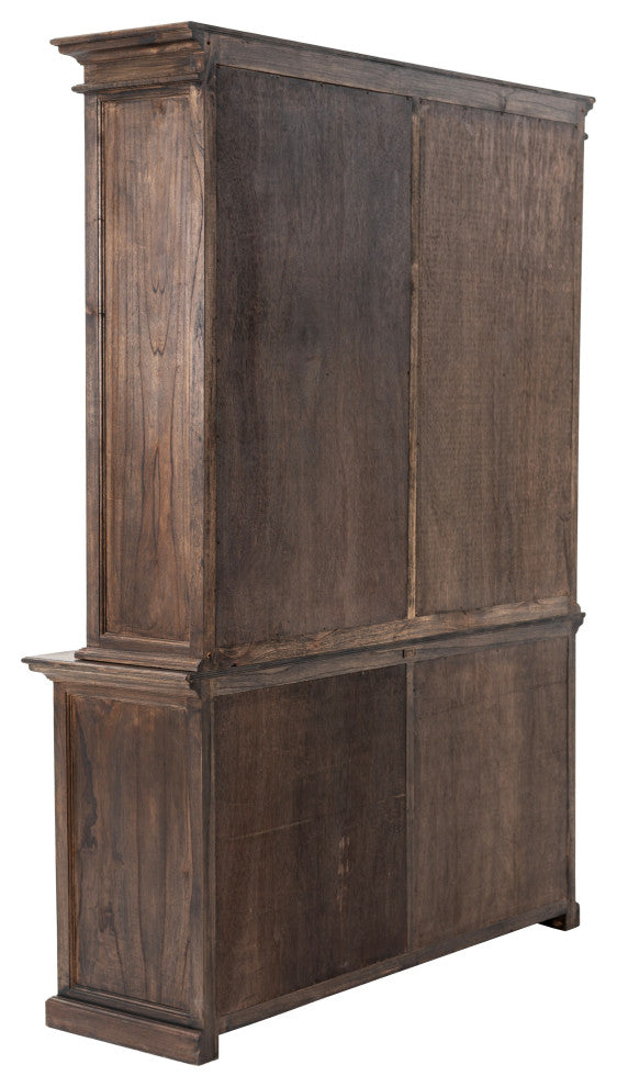 Classic Black Wash Display Hutch