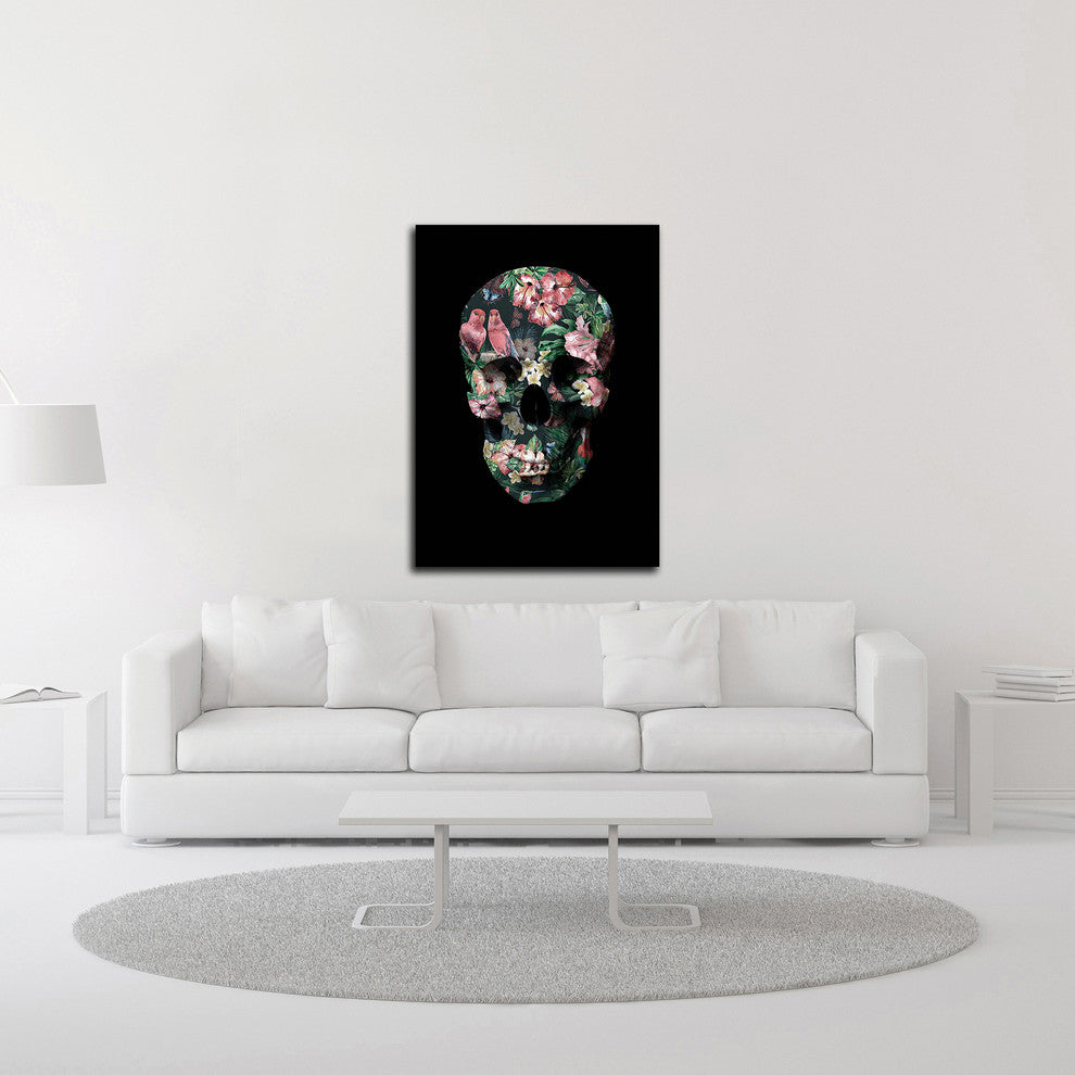 Tropic Skull by Design Fabrikken, Print on Canvas, 25"x35"