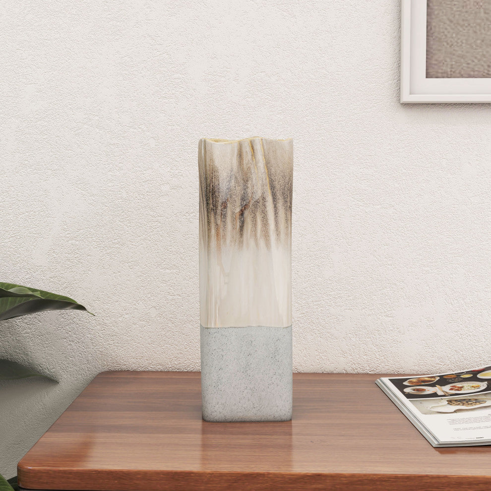 Saunton Ceramic Table Vase, Small
