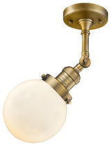 Innovations Lighting 201F-Bb-G201-6 1 Light 6 Inch Semi-Flush Mount