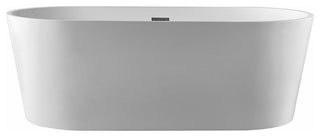 Cartisan Design 60" BT-03 Freestanding Bathtub, Acrylic