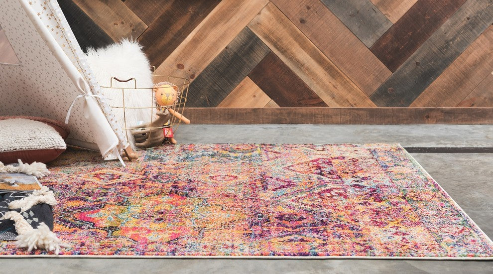 Unique Loom Multicolored Aztec Monterey 2' 0 x 3' 0 Area Rug