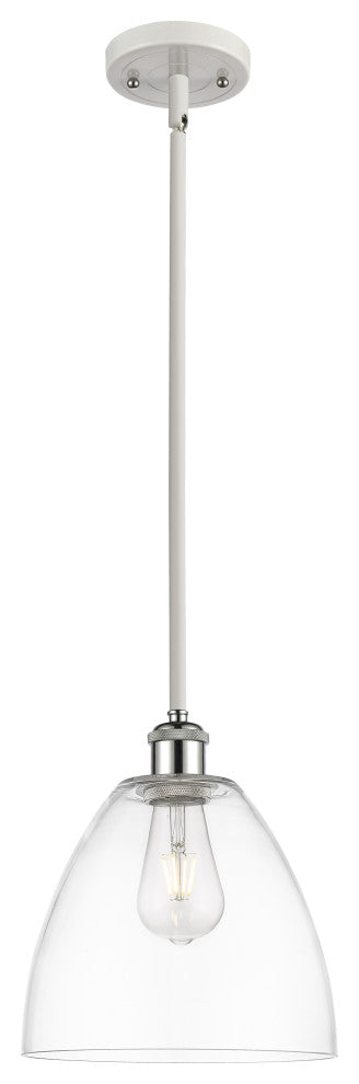 Innovations 516-1S-WPC-GBD-92 1-Light Mini Pendant, White, Polished Chrome