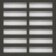 Cornice White Urethane Somber Water Design 12 Pieces Totaling 943.5" Length