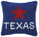Texas Star Hook Pillow