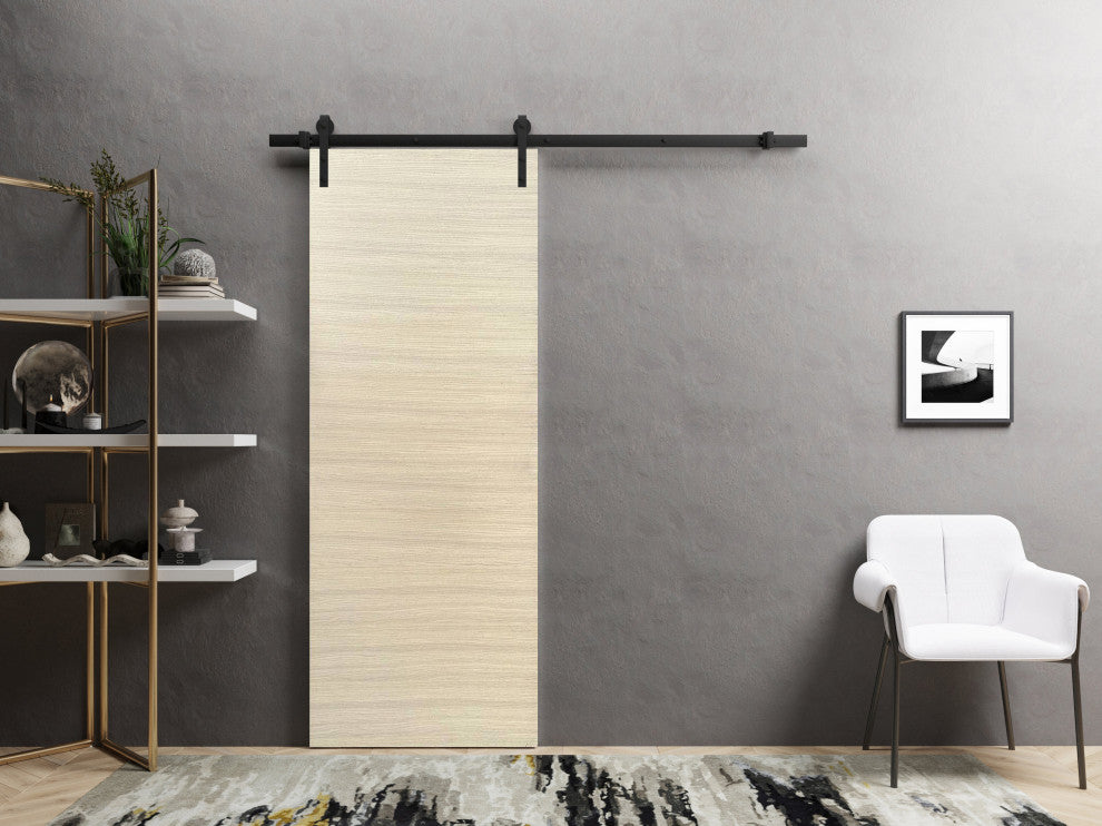 Barn Door 42 x 80 | Planum 0010 Natural Veneer | 8FT